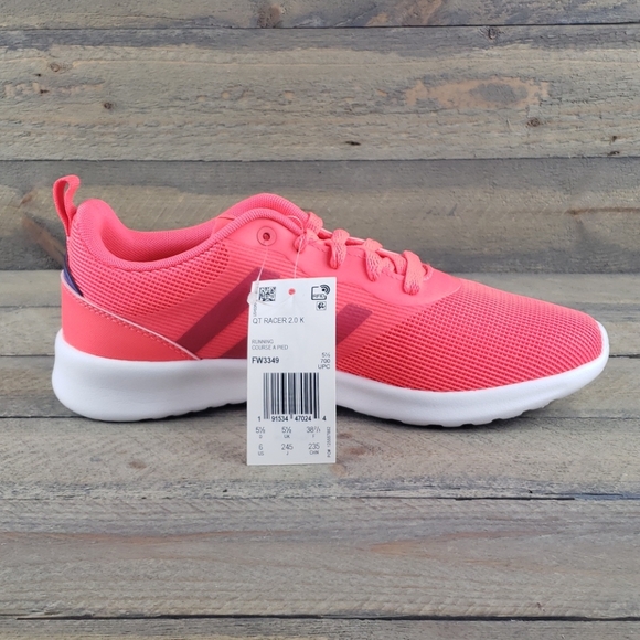 adidas QT Racer 2.0 Unisex Kids Sneakers - Picture 6 of 8